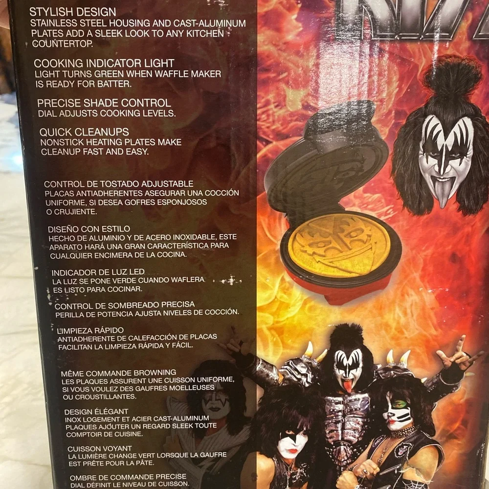 KISS Demon waffle maker - Picture 3 of 4